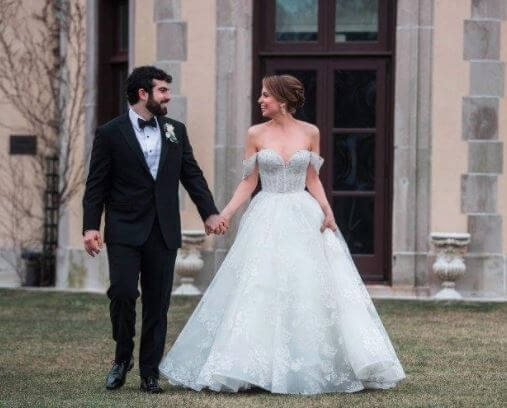 Jedediah and Jeremy during their wedding
